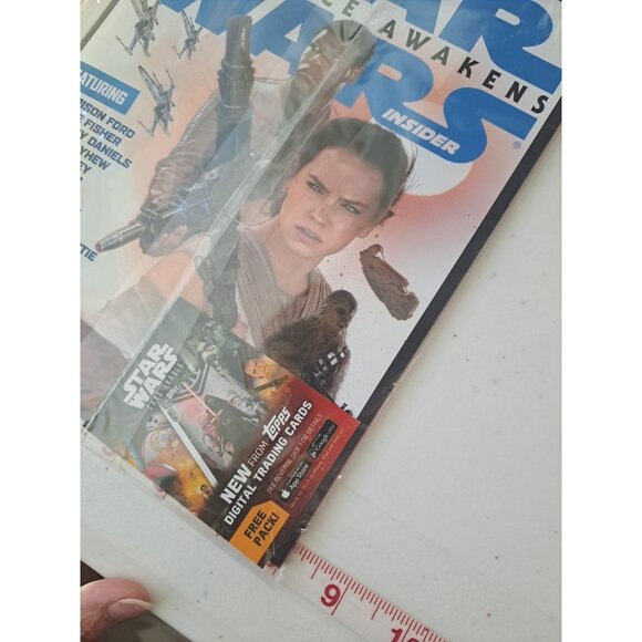 NEW THE FORCE AWAKENS JAN 2016 STAR WARS INSIDER Mag #162 Sealed Collector Cover - Picture 7 of 10